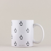 Кружка керамическая «Искренние оскорбления», 320 мл, цвет белый 18+ Кружка керамическая «Искренние оскорбления», 320 мл, цвет белый 18+