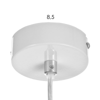 Светильник подвесной "Лофт" 1х25Вт Е27 Серый 12х116х11