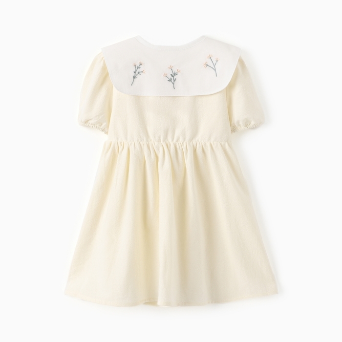 Платье для девочки MINAKU, цвет айвори, рост 74-80