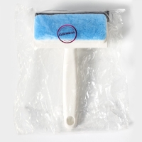 Окномойка с поролоновой насадкой Доляна «Компакт», для зеркал, стекол и душевых кабин, 12×18×4 см Окномойка с поролоновой насадкой Доляна «Компакт», для зеркал, стекол и душевых кабин, 12×18×4 см