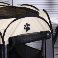 Вольер для животных, тентовый, 8 стенок, 110 х 55 см, серый Вольер для животных, тентовый, 8 стенок, 110 х 55 см, серый