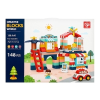 Конструктор &laquo;Загородный домик&raquo;, 2 варианта сборки, 148 деталей