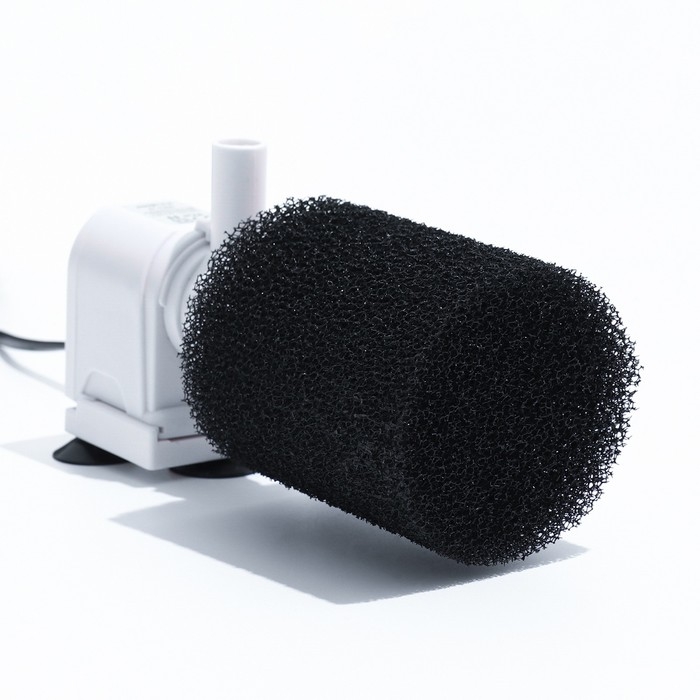 Губка круглая № 3, среднепористая 30 PPI, 8 х 8 х 10 см, черная Губка круглая № 3, среднепористая 30 PPI, 8 х 8 х 10 см, черная