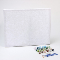 Картина по номерам на холсте с подрамником &laquo;Береза у озера&raquo;, 40 х 50 см