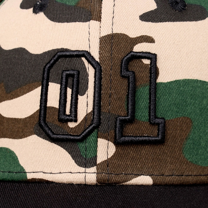 Кепка детская для мальчика &laquo;01&raquo;, цвет хакки, р-р 52-54, 5-7 лет