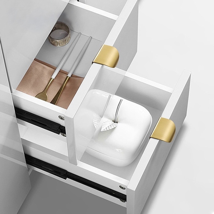 Ручка CAPPIO, м/о 32 мм, цвет матовое золото Ручка CAPPIO, м/о 32 мм, цвет матовое золото