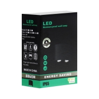 Светильник фасадный «Полусфера», FSD-072, 4 Вт, 4000К, 2 луча, IP65, 220 В, пластик, белый 1008420 Светильник фасадный «Полусфера», FSD-072, 4 Вт, 4000К, 2 луча, IP65, 220 В, пластик, белый 1008420