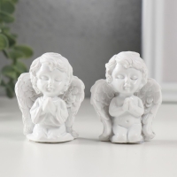 Сувенир полистоун "Ангельское дитя" МИКС 2,5х4х5,5 см