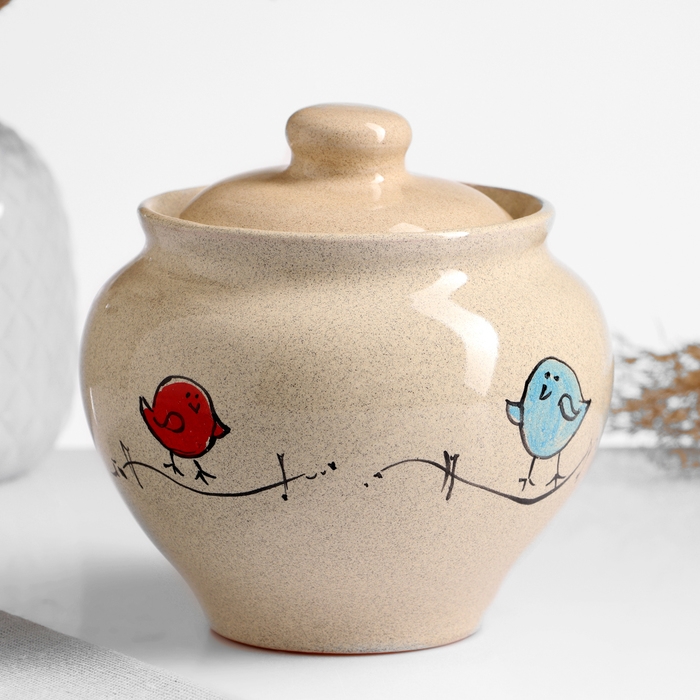 Горшок для запекания Горшок для запекания "Русский" 0,85л / 14х14см, мелодия