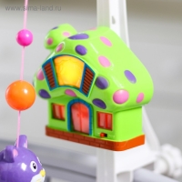 Мобиль музыкальный на кроватку «Пряничный домик. Зверушки-погремушки», заводной, Крошка Я Мобиль музыкальный на кроватку «Пряничный домик. Зверушки-погремушки», заводной, Крошка Я