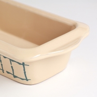 Емкость для запекания "Трапеза прямоугольная" 1л / 6,5х27х14,5см, классика Емкость для запекания "Трапеза прямоугольная" 1л / 6,5х27х14,5см, классика