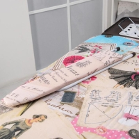 Доска гладильная Nika &laquo;Валенсия 1. Fashion&raquo;, 123,5&times;46 см, регулируемая высота до 100 см