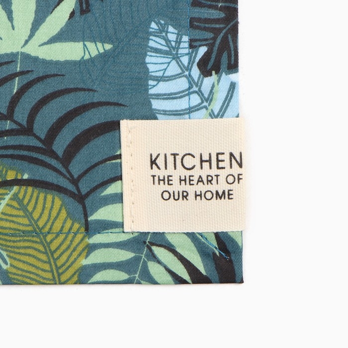 Набор салфеток Этель Набор салфеток Этель "Папоротник" 30х40 см - 2 шт, 80% хл, 20% пэ, сатин 110 г/м2