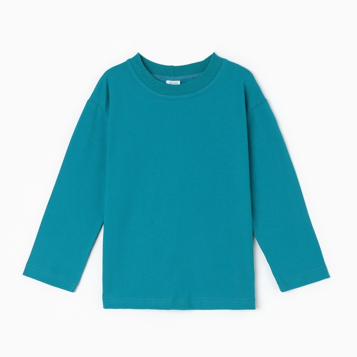 Лонгслив детский MINAKU, цвет бирюзовый, рост 122 см Лонгслив детский MINAKU, цвет бирюзовый, рост 122 см