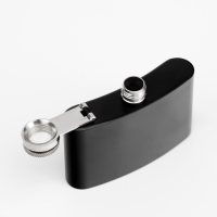 Фляжка для алкоголя нержавеющая сталь, подарочная, армейская, 90 мл, 3 oz Фляжка для алкоголя нержавеющая сталь, подарочная, армейская, 90 мл, 3 oz