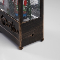 Светодиодная фигура «Фонарь со снеговиком» 10.2 × 23 × 5.8 см, пластик, батарейки ААх3 (не в комплекте), USB, свечение тёплое белое Светодиодная фигура «Фонарь со снеговиком» 10.2 × 23 × 5.8 см, пластик, батарейки ААх3 (не в комплекте), USB, свечение тёплое белое