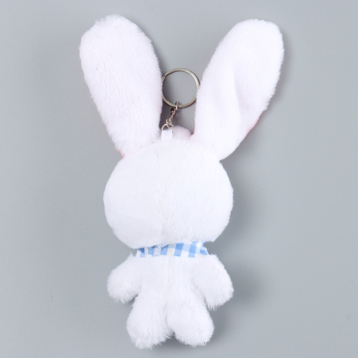 Мягкая игрушка &laquo;Зайцы Ушастики&raquo; на брелоке, 12 см, цвет МИКС