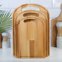 Набор досок разделочных из березы без подставки, 3 шт, 18х26, 21х30 и 24х34 см Набор досок разделочных из березы без подставки, 3 шт, 18х26, 21х30 и 24х34 см