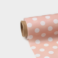 Клеёнка на стол на нетканой основе Доляна «Горошек», ширина 140 см, рулон 20 м Клеёнка на стол на нетканой основе Доляна «Горошек», ширина 140 см, рулон 20 м