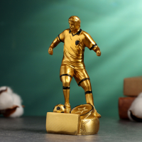 Стела "Футбол: лучший игрок" 14х7,5х5см Стела "Футбол: лучший игрок" 14х7,5х5см