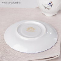 Кофейная пара &laquo;Рококо Гуси&raquo;, 170 мл, блюдце 12,5 см