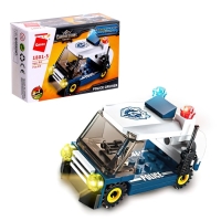 Конструктор Полиция &laquo;Полицейский транспорт&raquo;, 8 видов, МИКС