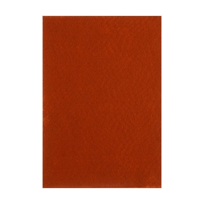 Фетр цветной набор, толщина-2 мм, формат А4, мягкий, 5 листов, 5 цветов, насыщенные цвета