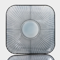 Набор стеклянной посуды «Мави», 6 предметов: 2 миски 350 мл, 2 стакана 250 мл, салатник 800 мл, тарелка d=20,8 см, цвет серый Набор стеклянной посуды «Мави», 6 предметов: 2 миски 350 мл, 2 стакана 250 мл, салатник 800 мл, тарелка d=20,8 см, цвет серый