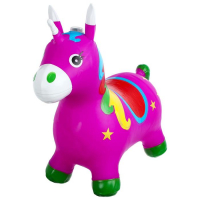 Попрыгун ZABIAKA «Единорог», 68х28х57 см, 1400 г, цвет МИКС Попрыгун ZABIAKA «Единорог», 68х28х57 см, 1400 г, цвет МИКС