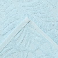 Полотенце махровое &laquo;Пальма&raquo;, цвет голубой, 70х130 см, хлопок, 450г/м