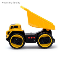 Грузовик инерционный &laquo;Карьерный самосвал&raquo;, световые и звуковые эффекты