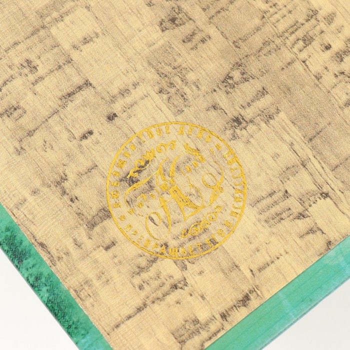 Сейф дерево книга кожа "Мои наполеоновские планы с элементами" 21х13х5 см