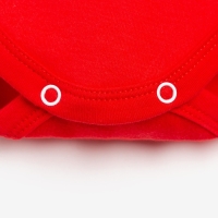 Боди с длинным рукавом Крошка Я &laquo;Мой первый НГ&raquo;, рост 62-68 см, цвет красный