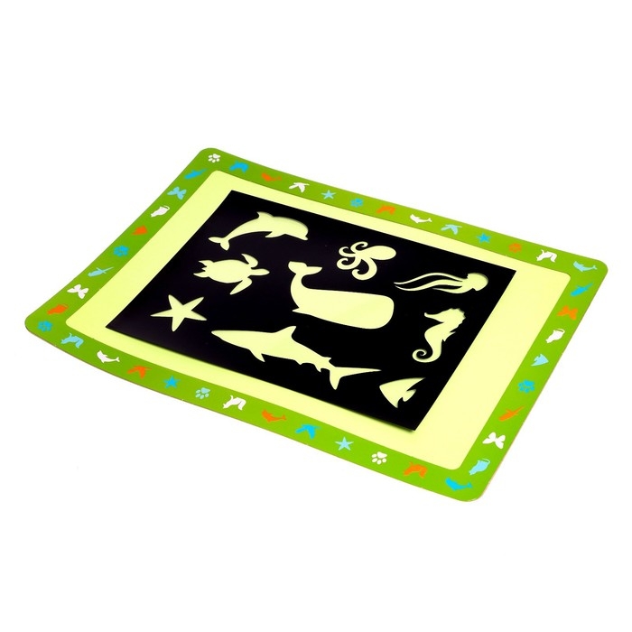 Рисунки светом &laquo;Волшебная кисть&raquo;, зверята