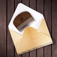 Расческа для бороды «Борода признак мужика» Расческа для бороды «Борода признак мужика»