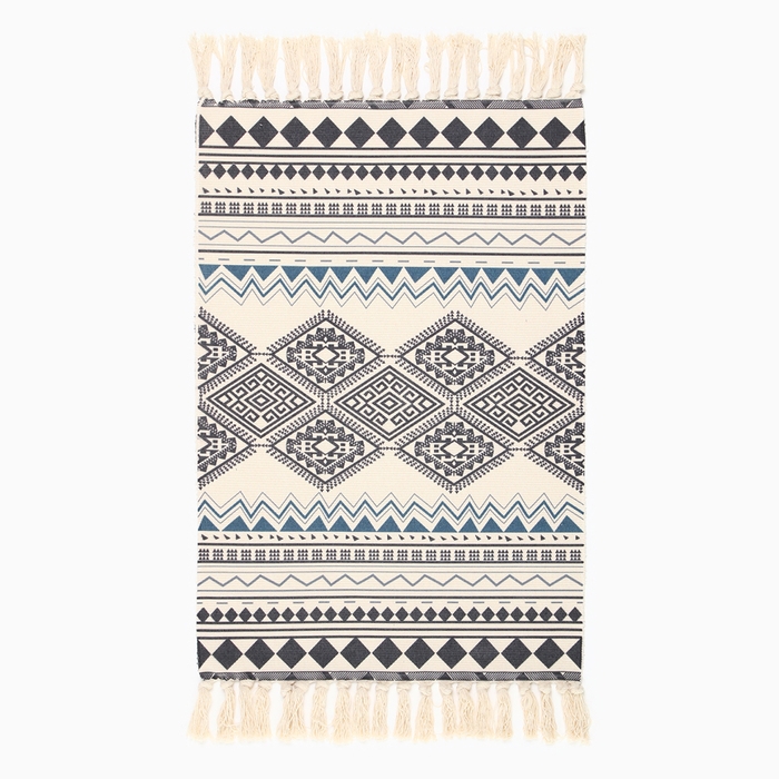 Ковер Этель &laquo;Графический узор&raquo;, 60х90 см , 50% хл, 50% п/э