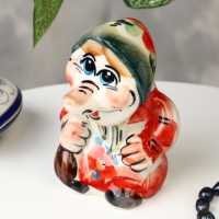 Сувенир &laquo;Буся&raquo;, гжель, цвет, 12х8 см