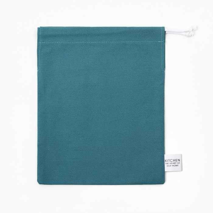 Мешочек текстильный Этель Home collection blue 27х34 см, 45%лён, 55%хл