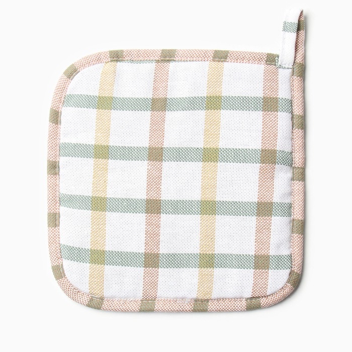 Набор Этель Harmony: фартук 60х70см, прихватка 19х19см, полотенце 40х73см,  рогожка 186 г/м2