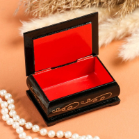 Шкатулка &laquo;Тройка&raquo;, 6&times;9 см, лаковая миниатюра