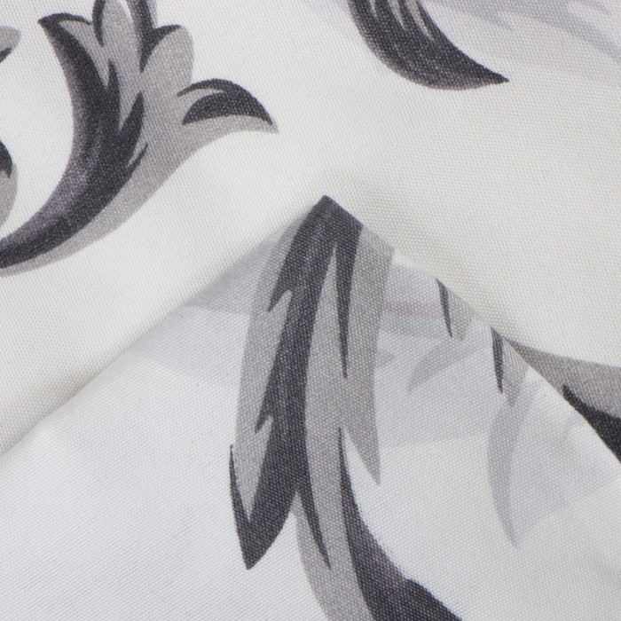 Постельное бельё Экономь и Я евро &laquo;Магнолия&raquo;, 200х215см, 200х215см, 70х70см-2 шт, полисатин, 80 г/м&sup2;