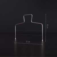 Струна для нарезки бисквита Доляна, 32&times;16 см