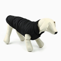 Одежда для собак. Куртка зимняя &laquo;Тёплая зима&raquo;, чёрная, размер L