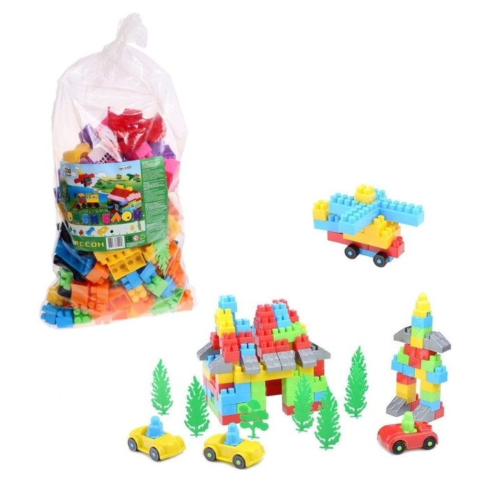 Конструктор &laquo;Комби Блок&raquo;, 200 деталей