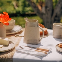 Молочник керамический SL Home «Райяс», 1,3 л, 16,5×13×18 см, цвет бежевый Молочник керамический SL Home «Райяс», 1,3 л, 16,5×13×18 см, цвет бежевый