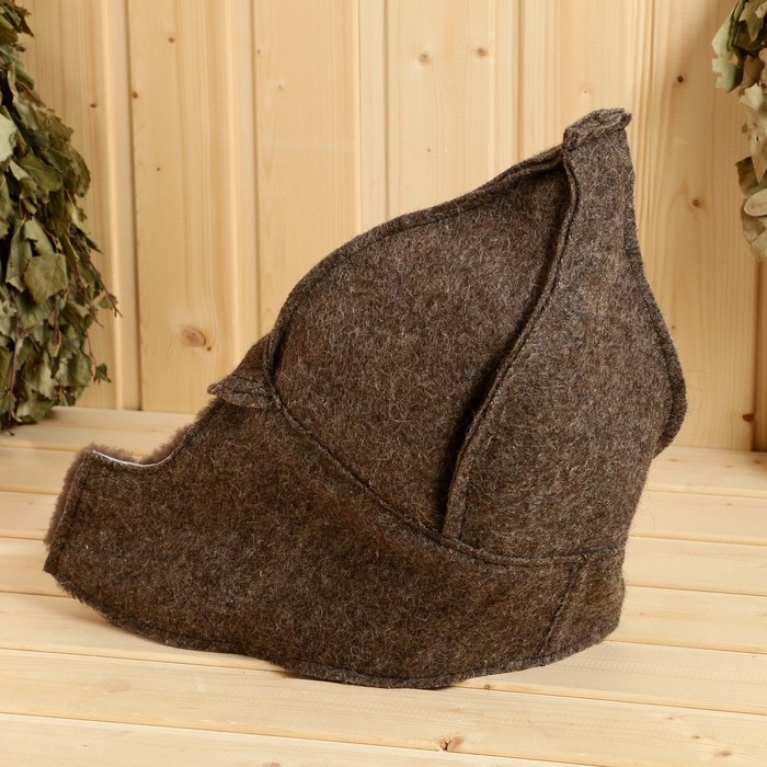 Набор банный Набор банный "Старший по бане" шапка, коврик, рукавица