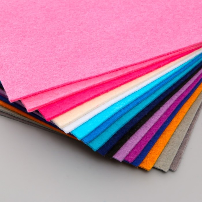 Набор мягкого фетра Набор мягкого фетра "Астра" (16 шт) ассорти, 3 мм, 400 гр. 20х30 см