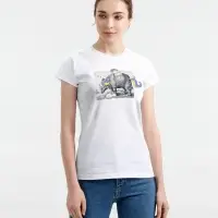 Футболка женская Big Dream, белая, размер M