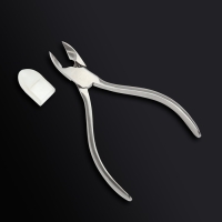 Кусачки педикюрные &laquo;Premium&raquo;, скрытая пружина, 12,2 см, длина лезвия - 15 мм, цвет серебристый