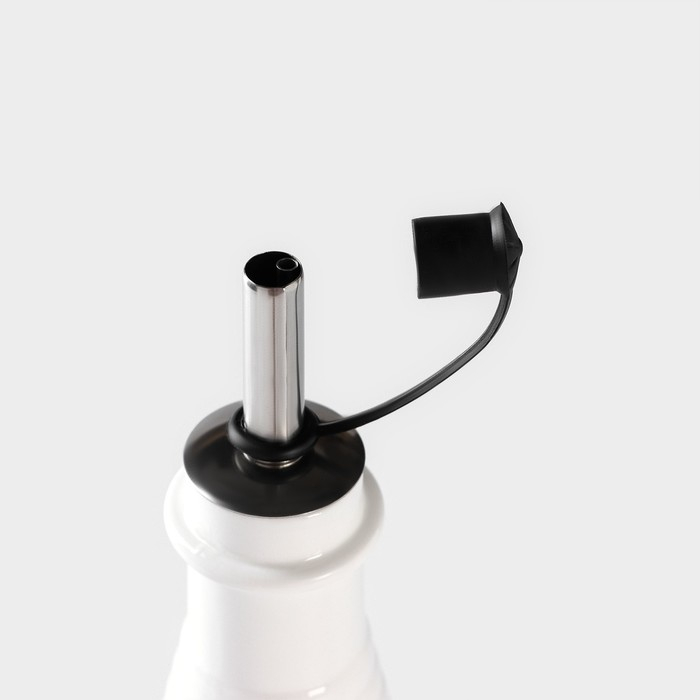 Набор фарфоровый для специй и соусов BellaTenero, 8 предметов: 2 ёмкости 250 мл, 5 баночек для специй, подставка, цвет белый